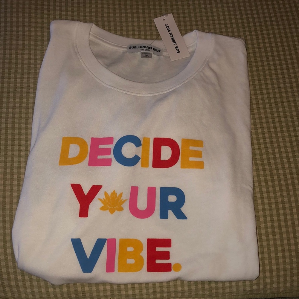 SUB_URBAN ROOT LOGO TEE SZ MEDIUM DECIDE YOUR VIBE